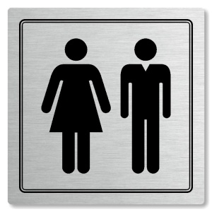 Piktogram WC společné